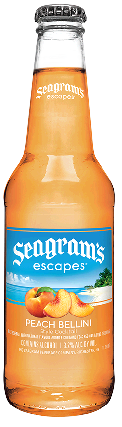 Coctel Seagrams Peach Bellini 330ml