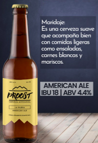 Cerveza Proost Ale (Rubia)355 ml