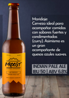 Cerveza Proost IPA (Indian) 355 ml