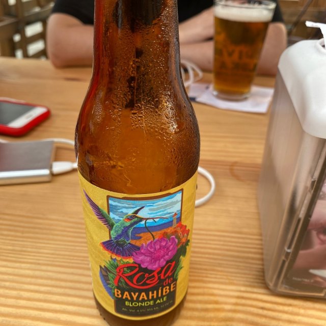 Cerveza Rosa de Bayahibe Blonde Ale