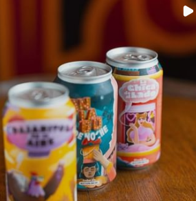 Cerveza Gallo Pelon Pajaritos en el aire