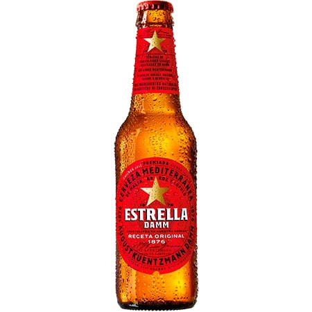 Cerveza Estrella Barcelona Botella 330 ml