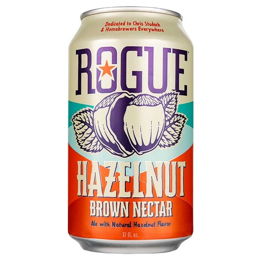 Cerveza Rogue Hazelnut Brown 355 Lata