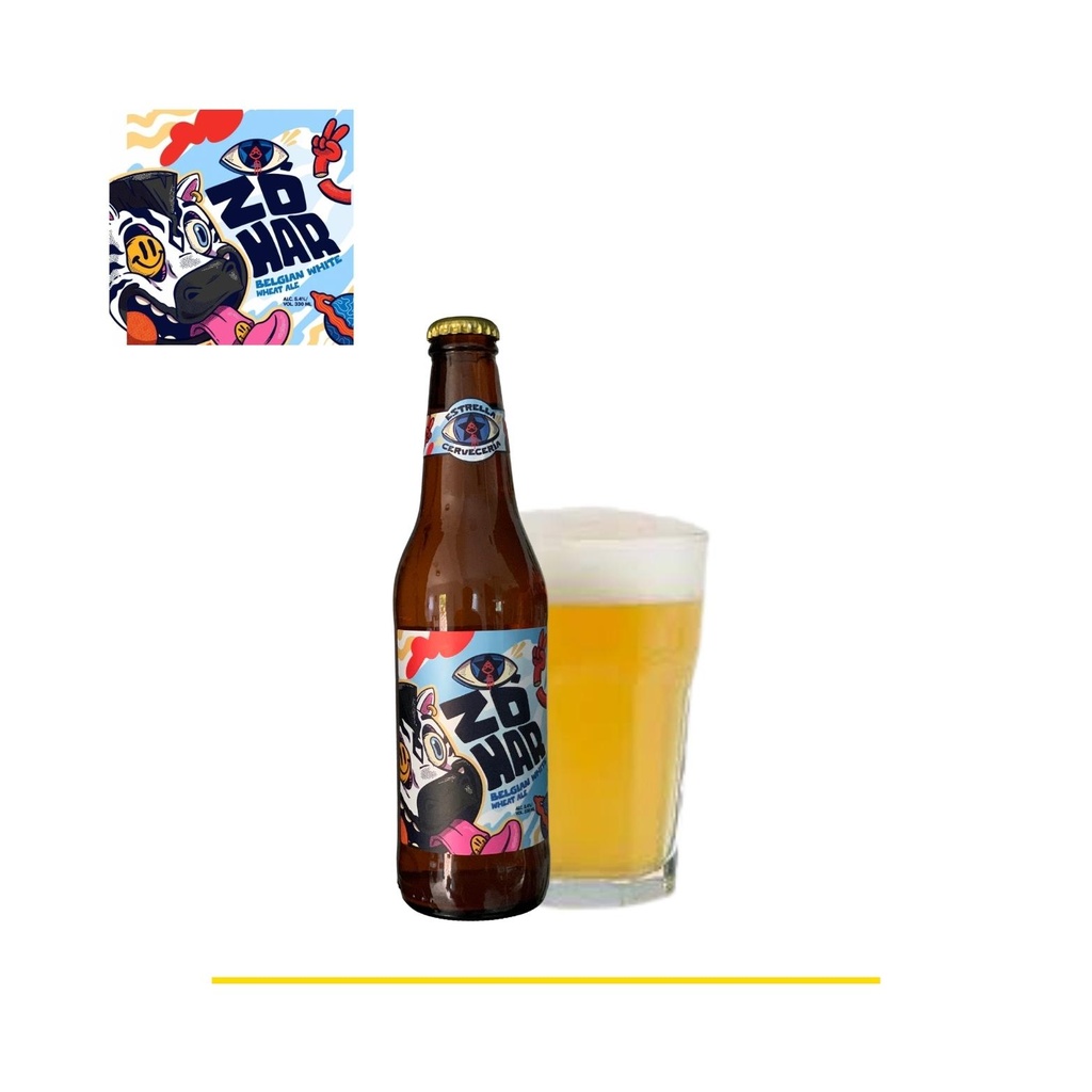 Cerveza Zohar Belgian White