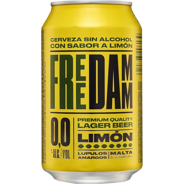 Cerveza Free Damm Lemon Lata